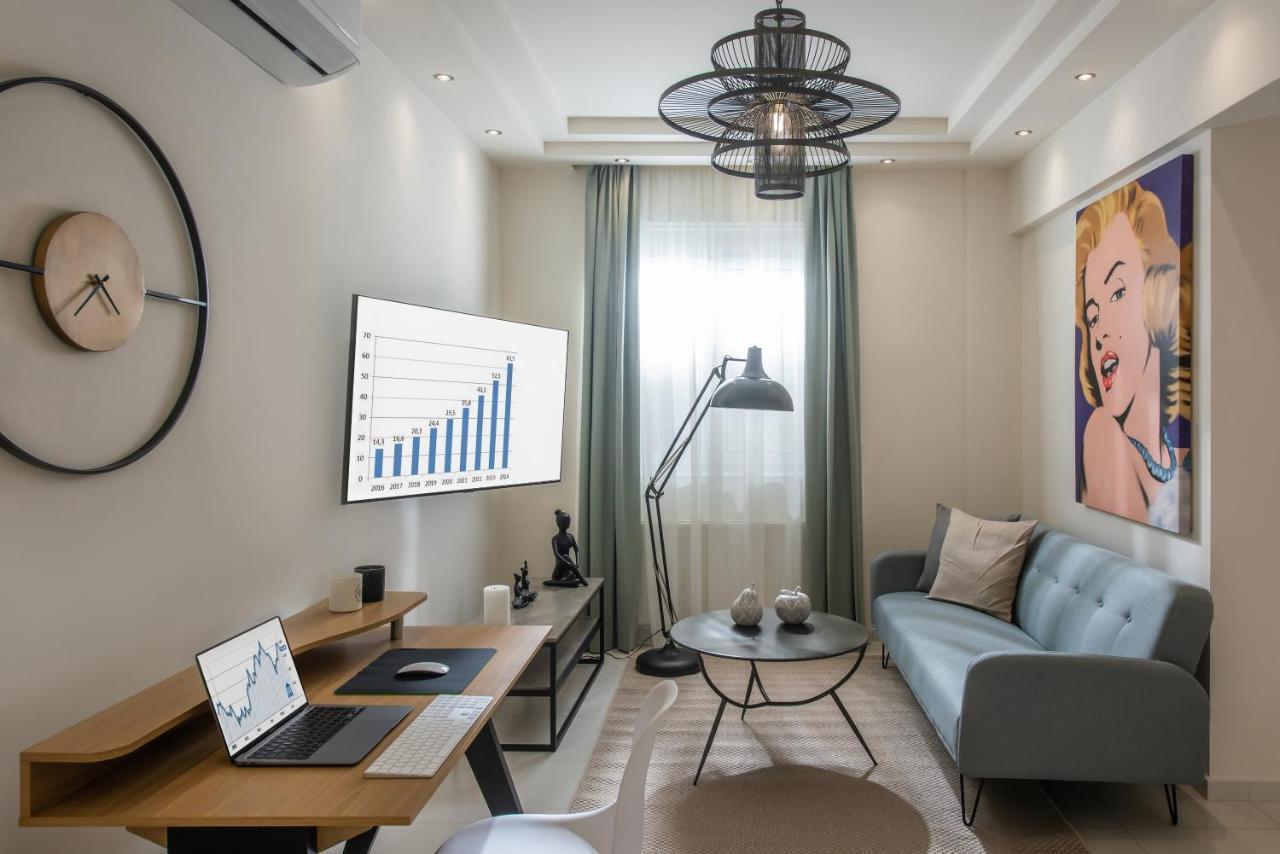 Maison De Mare, 4Br Central Luxury Beach Residence Херсонисос Екстериор снимка